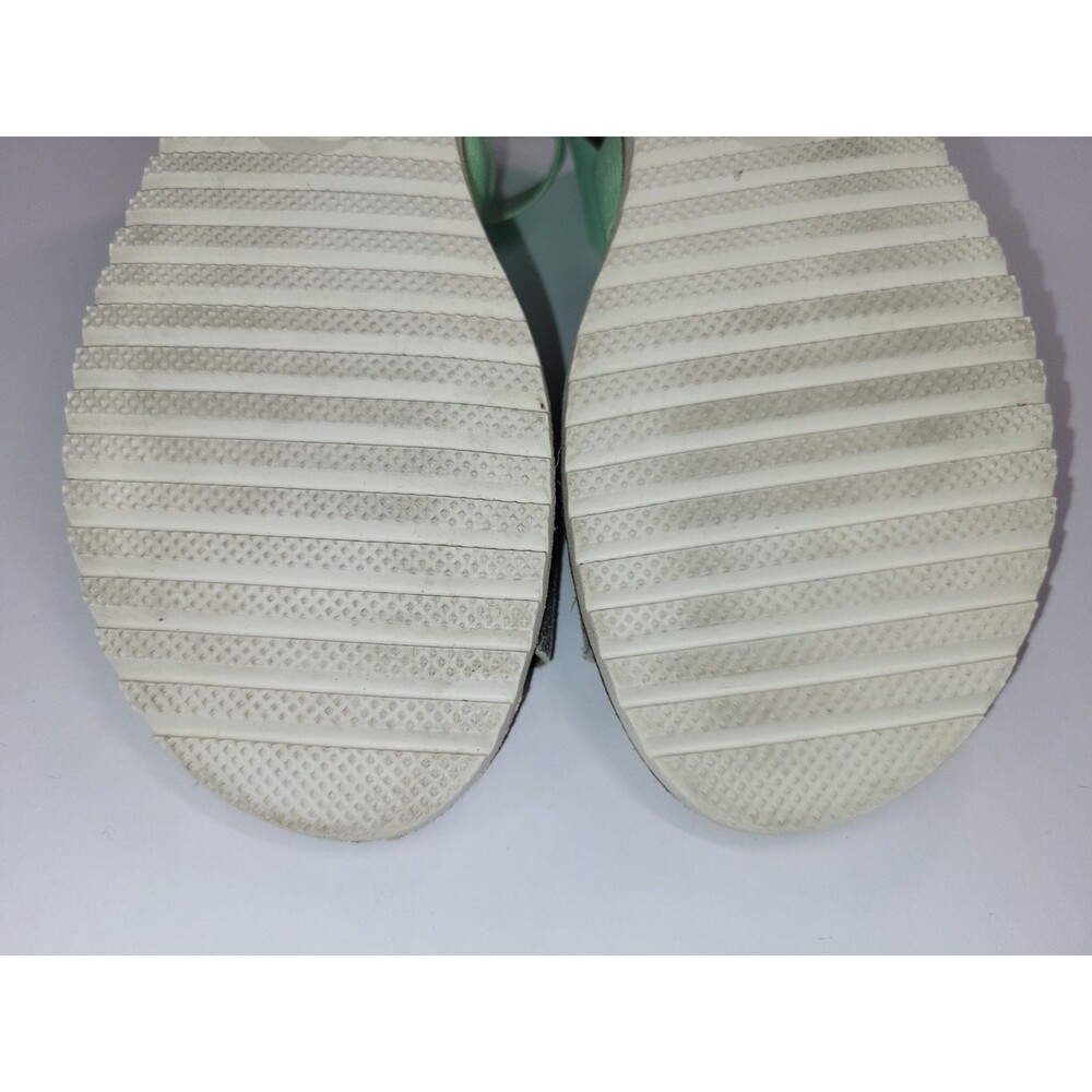 Sorel Ella Silver Mint Green Sandals Size 8.5 - Picture 7 of 13